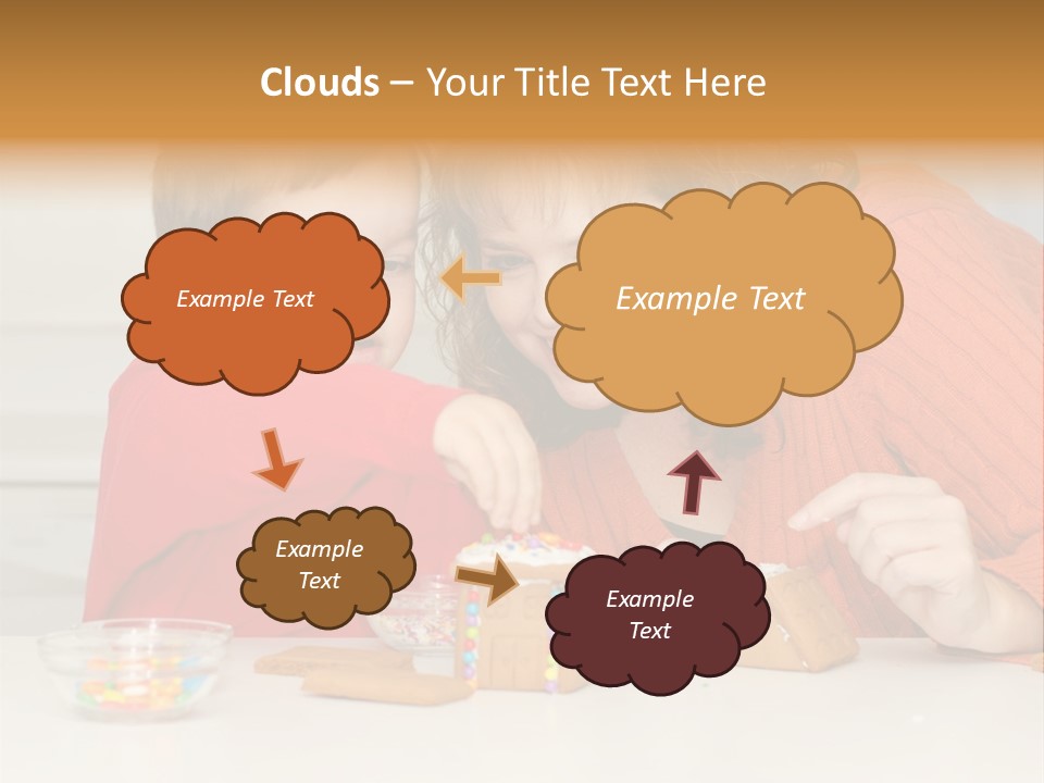 Christmas Child Lifestyle PowerPoint Template