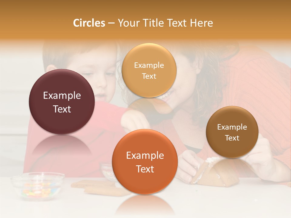 Christmas Child Lifestyle PowerPoint Template