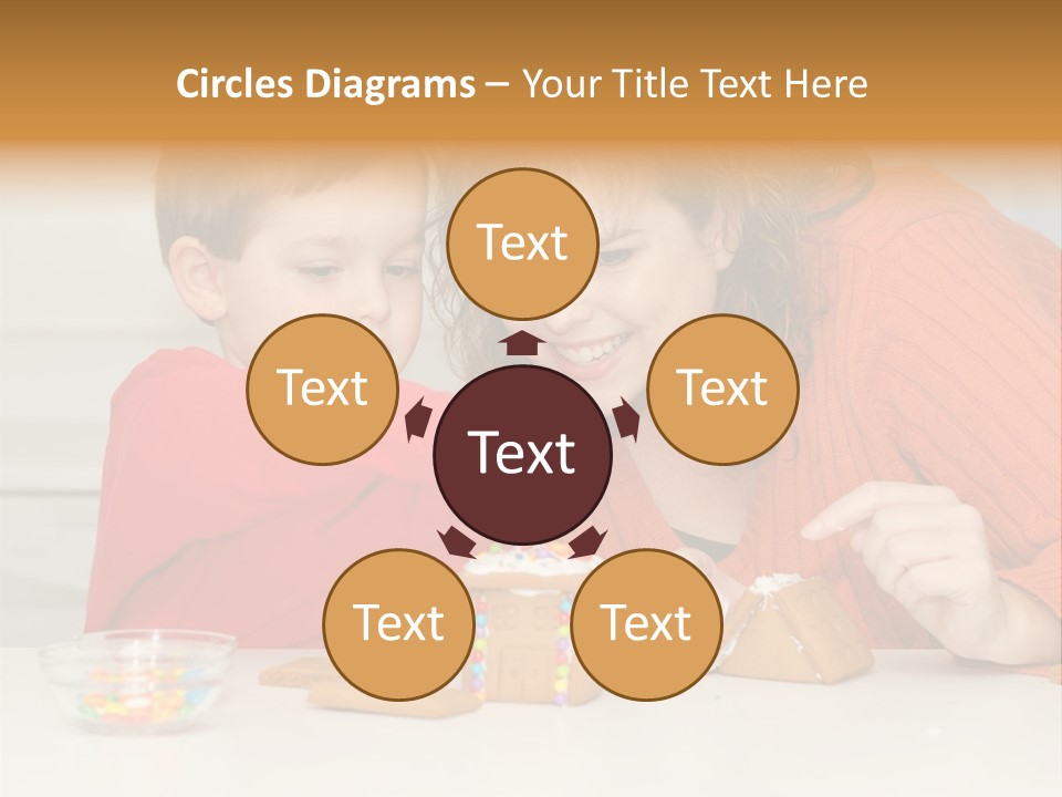 Christmas Child Lifestyle PowerPoint Template