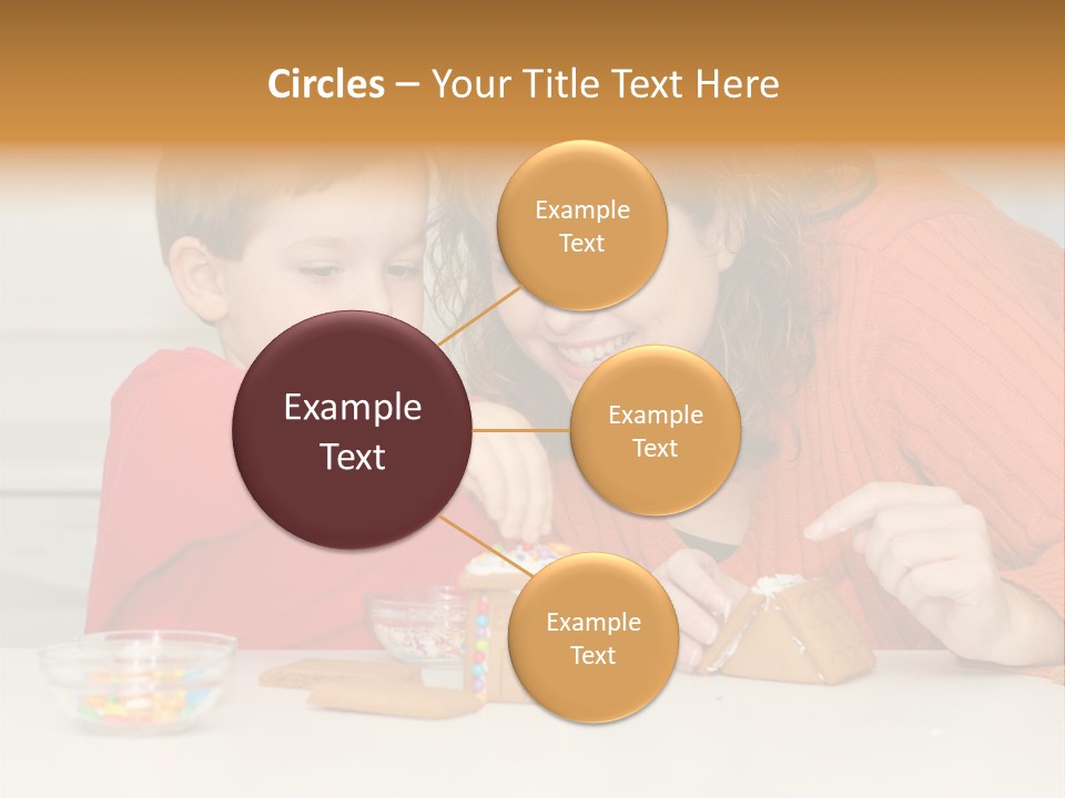 Christmas Child Lifestyle PowerPoint Template