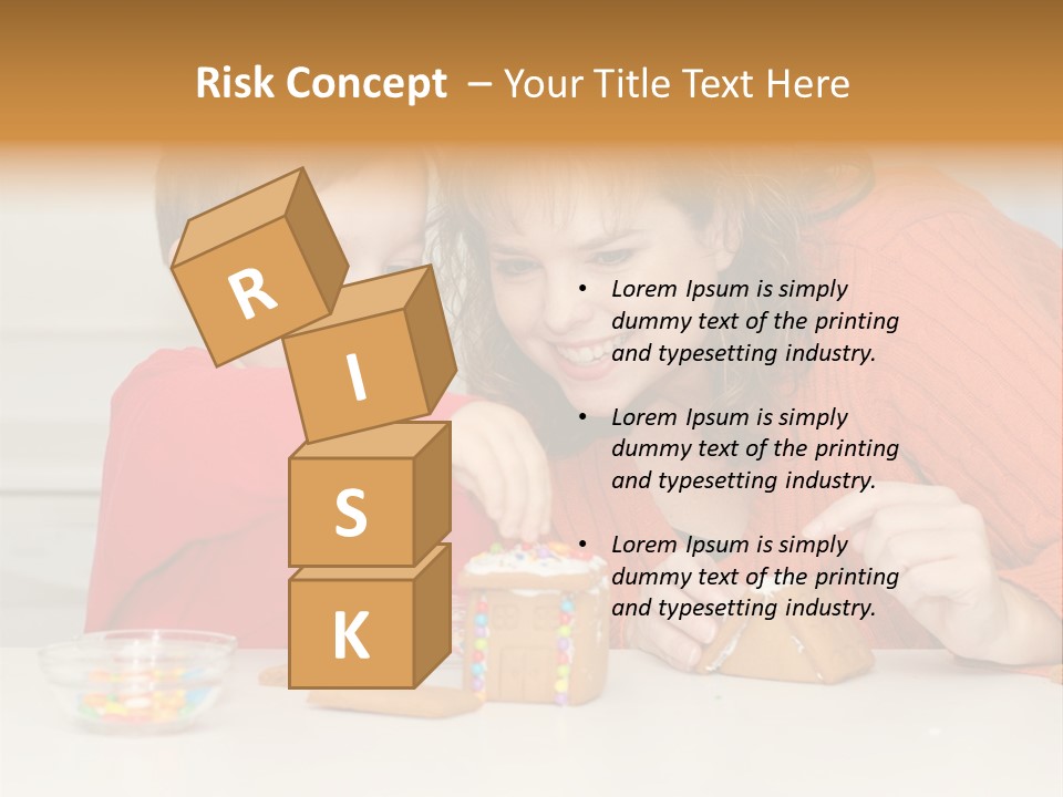 Christmas Child Lifestyle PowerPoint Template