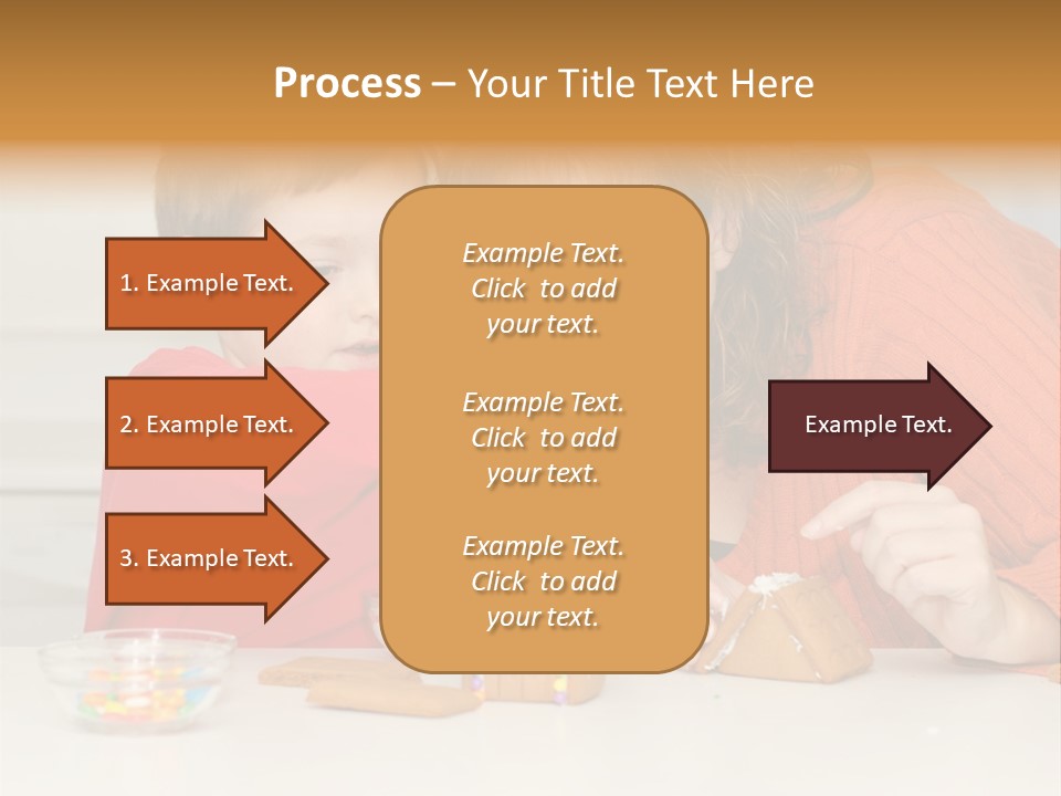 Christmas Child Lifestyle PowerPoint Template