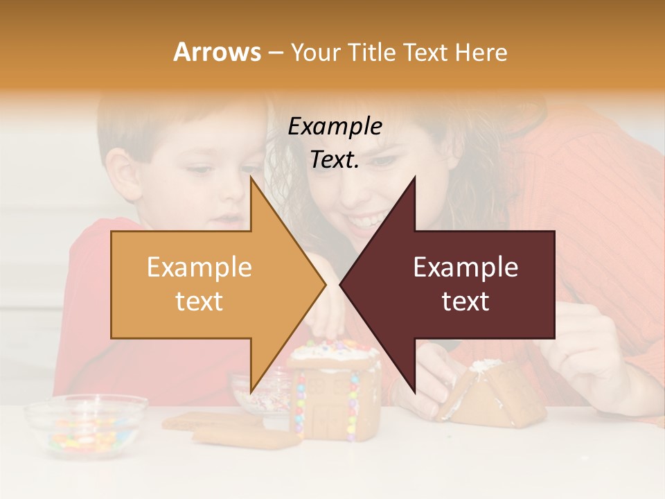 Christmas Child Lifestyle PowerPoint Template