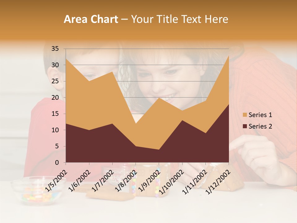 Christmas Child Lifestyle PowerPoint Template