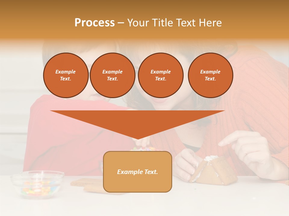 Christmas Child Lifestyle PowerPoint Template