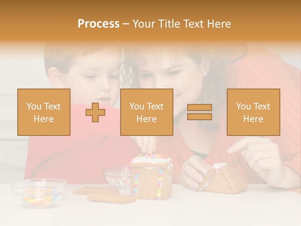 Christmas Child Lifestyle PowerPoint Template