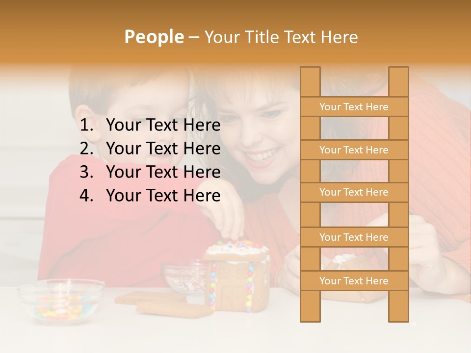 Christmas Child Lifestyle PowerPoint Template