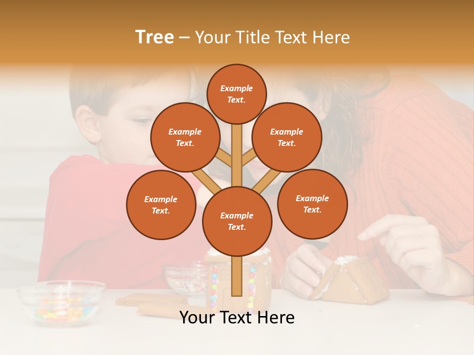 Christmas Child Lifestyle PowerPoint Template