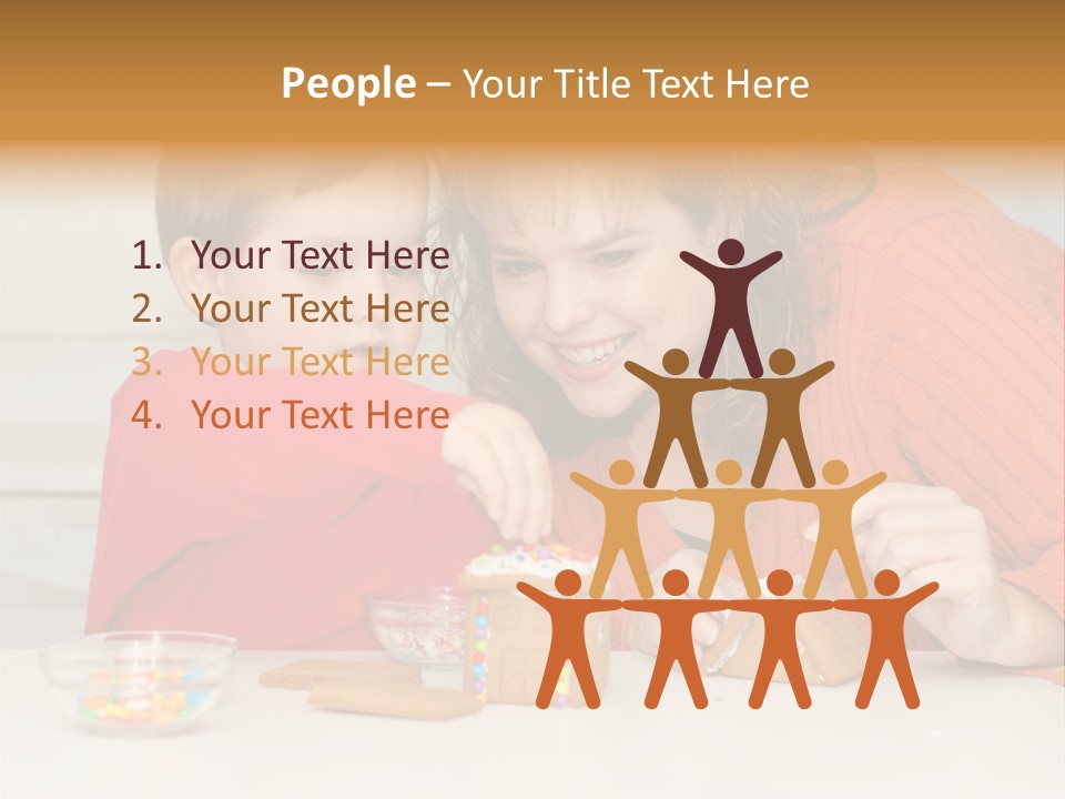 Christmas Child Lifestyle PowerPoint Template