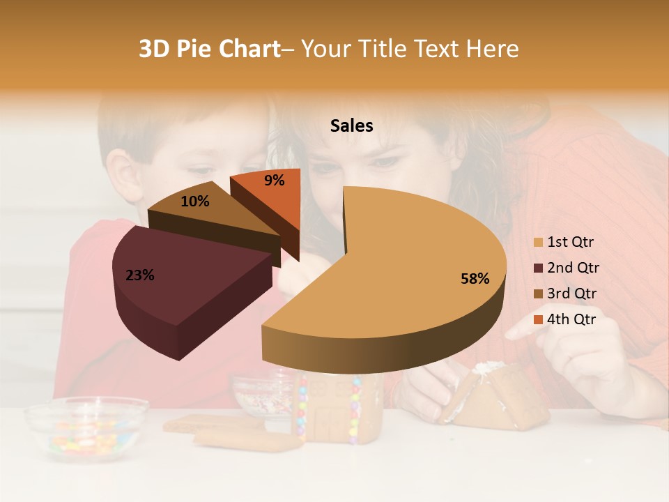Christmas Child Lifestyle PowerPoint Template
