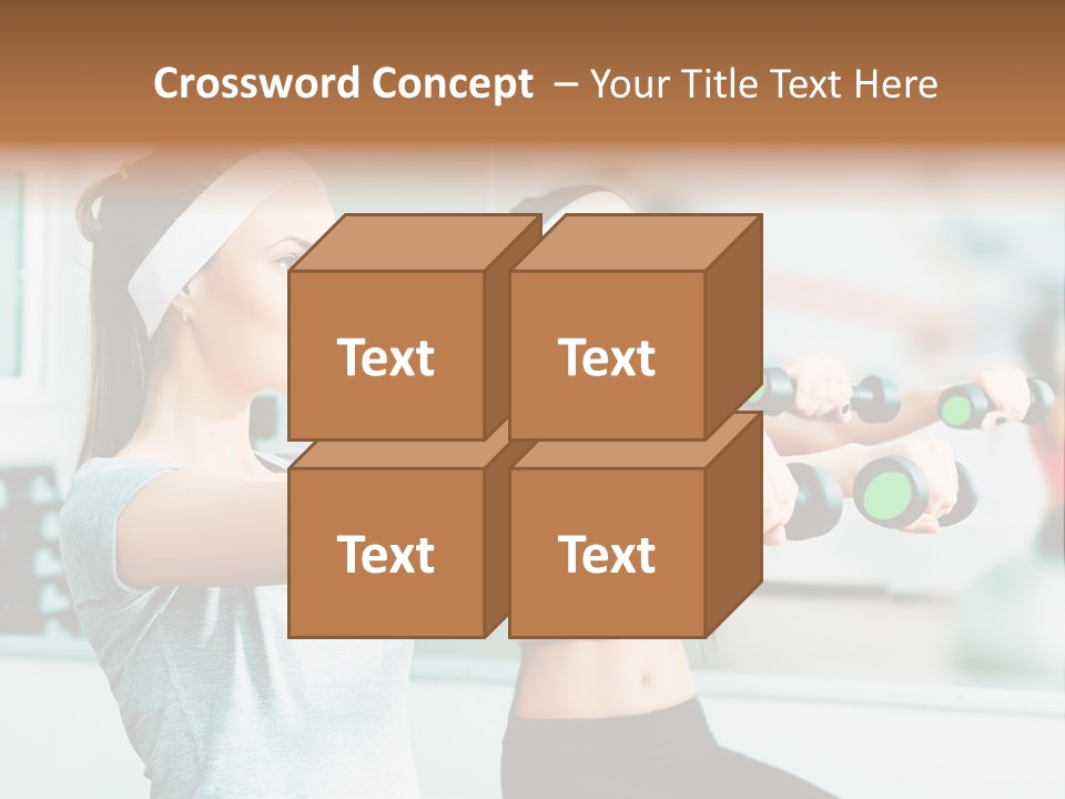 Train Muscular Muscles PowerPoint Template