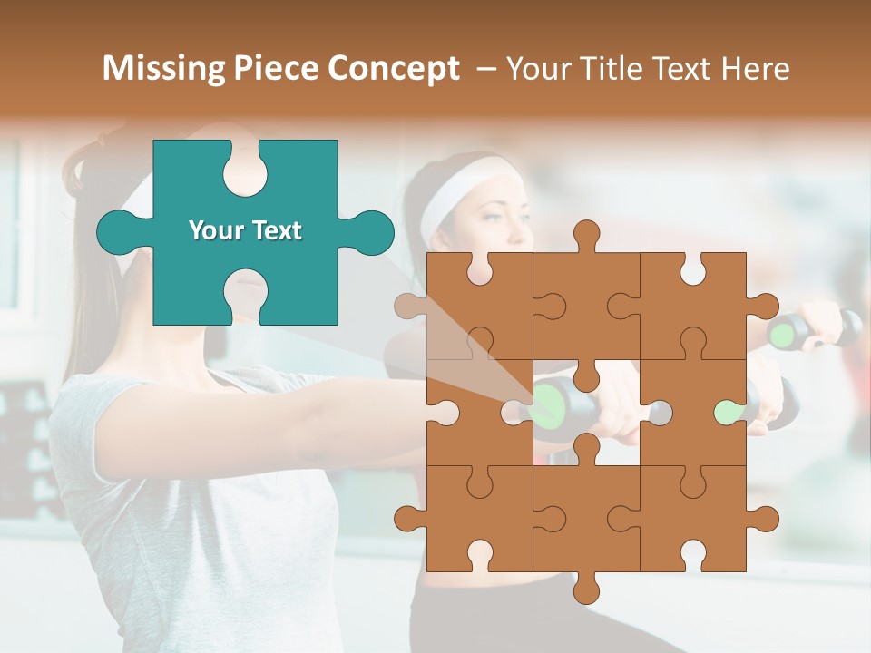 Train Muscular Muscles PowerPoint Template