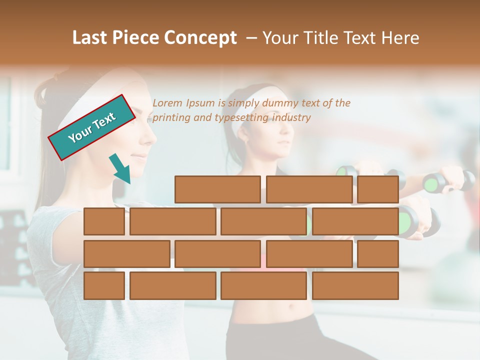 Train Muscular Muscles PowerPoint Template