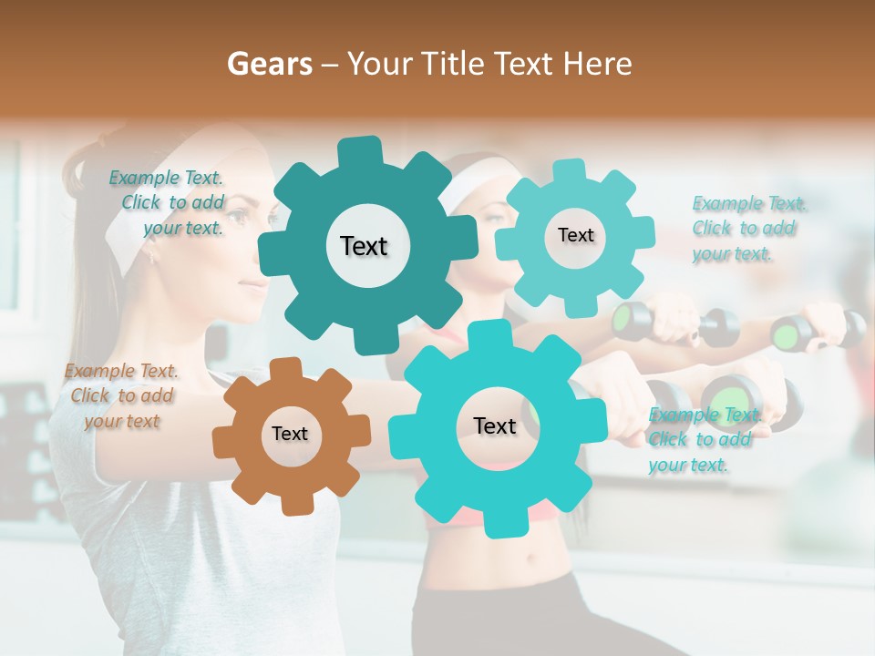 Train Muscular Muscles PowerPoint Template