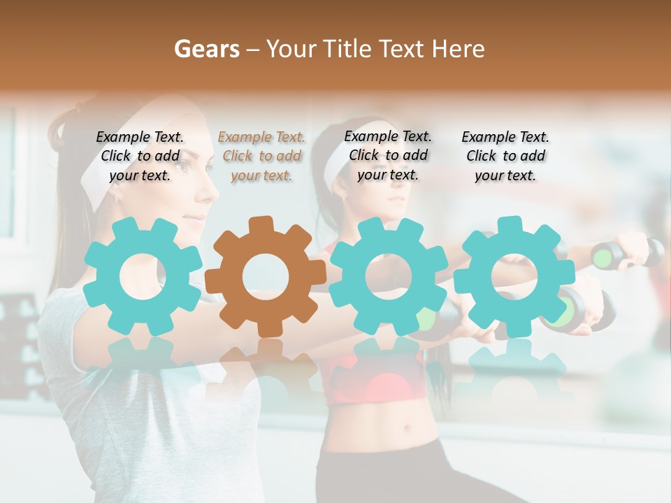 Train Muscular Muscles PowerPoint Template