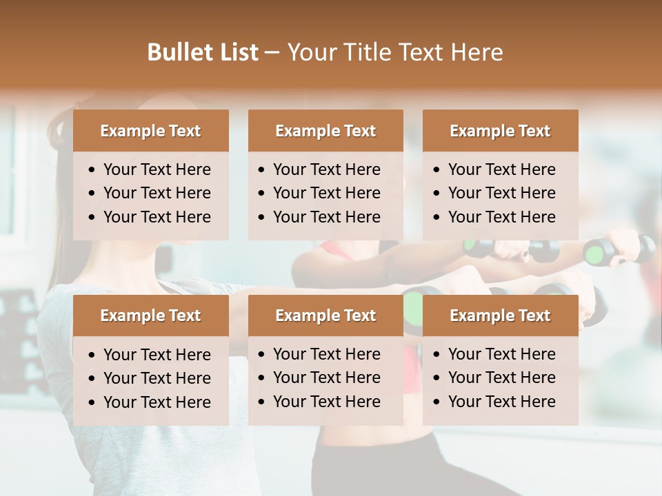 Train Muscular Muscles PowerPoint Template