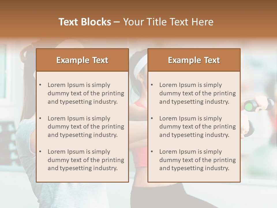 Train Muscular Muscles PowerPoint Template