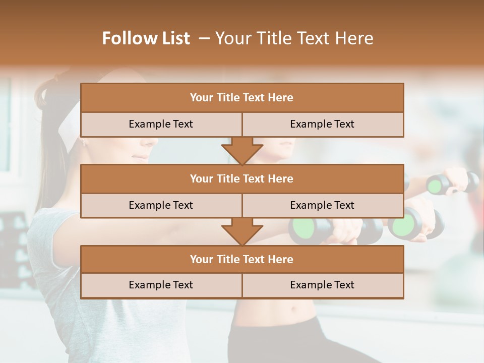 Train Muscular Muscles PowerPoint Template