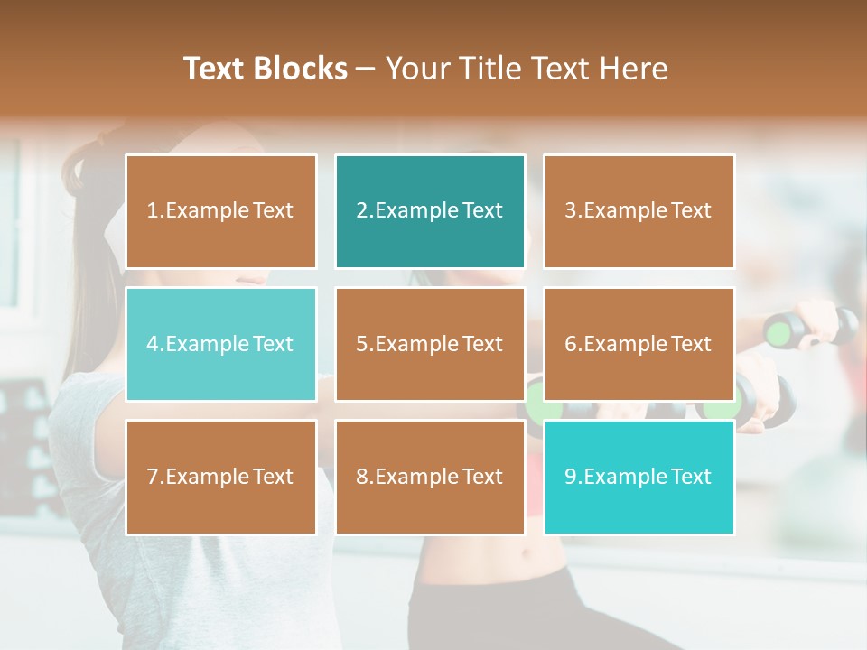 Train Muscular Muscles PowerPoint Template