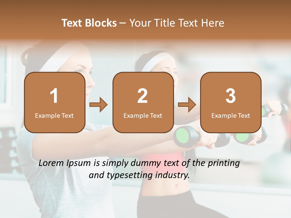 Train Muscular Muscles PowerPoint Template