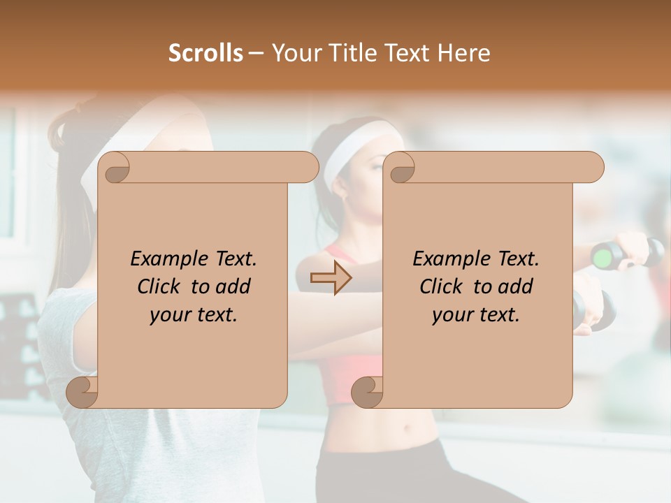 Train Muscular Muscles PowerPoint Template