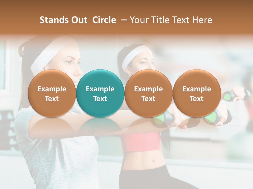 Train Muscular Muscles PowerPoint Template