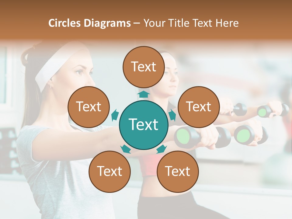 Train Muscular Muscles PowerPoint Template