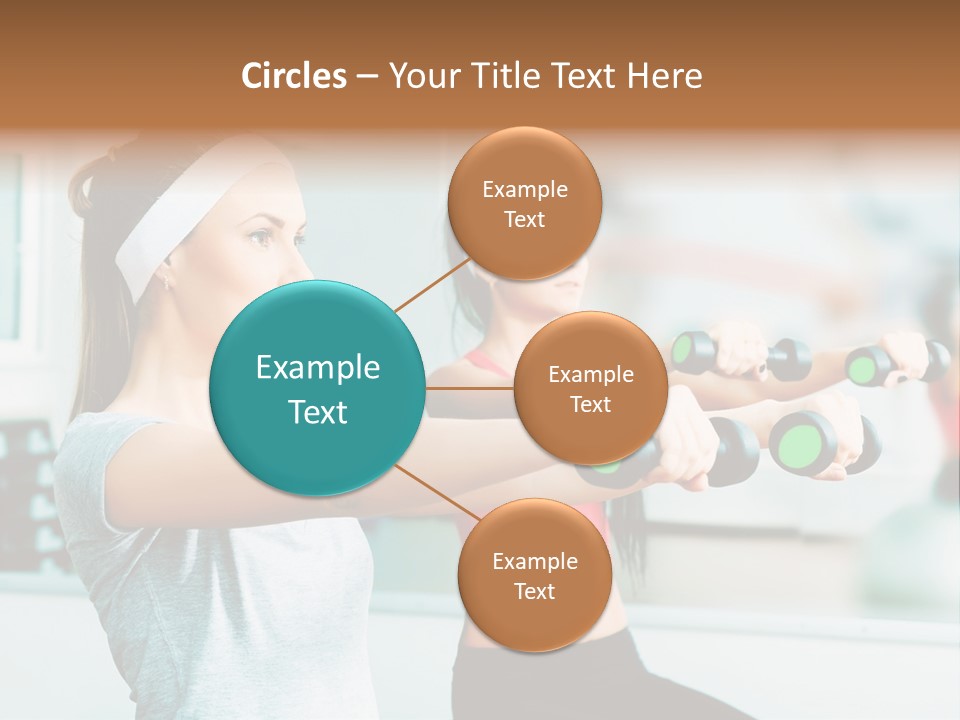 Train Muscular Muscles PowerPoint Template