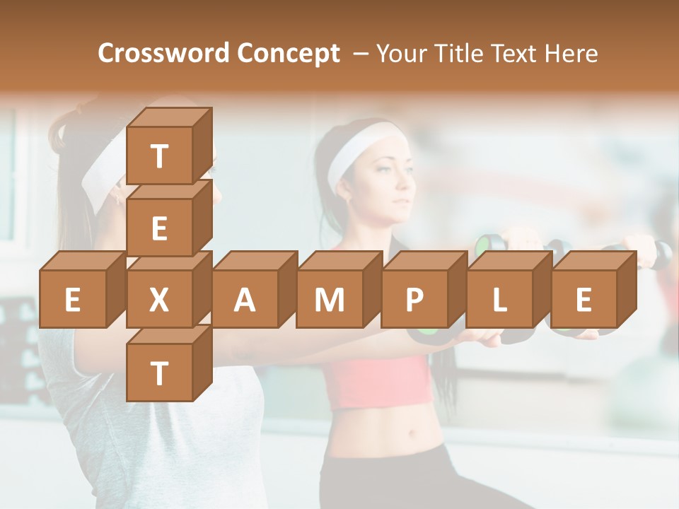 Train Muscular Muscles PowerPoint Template