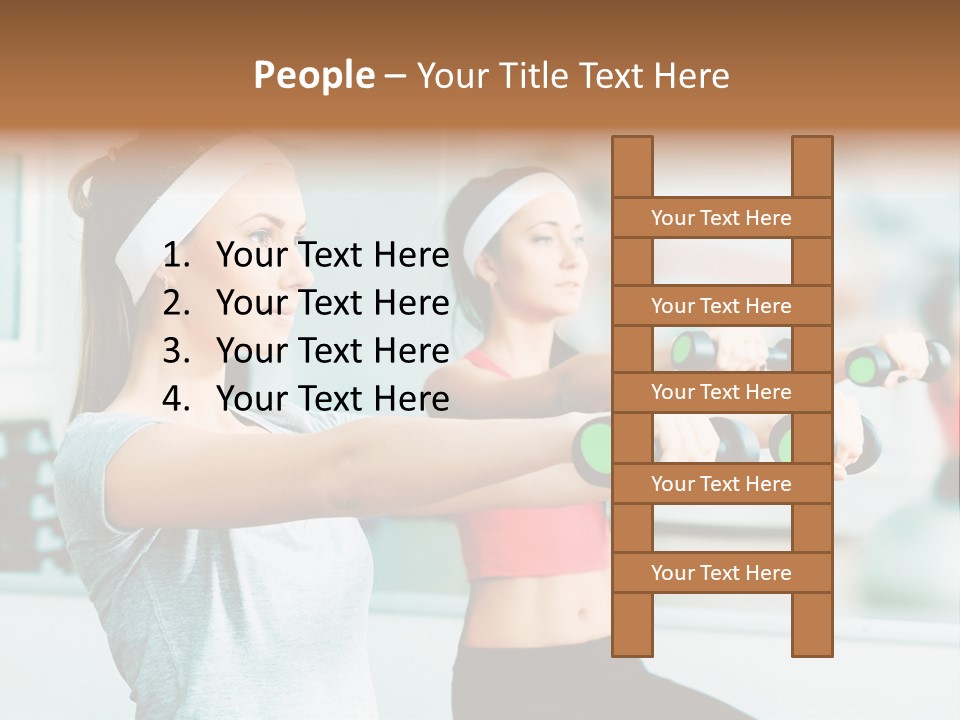 Train Muscular Muscles PowerPoint Template