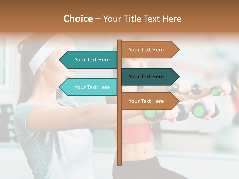Train Muscular Muscles PowerPoint Template