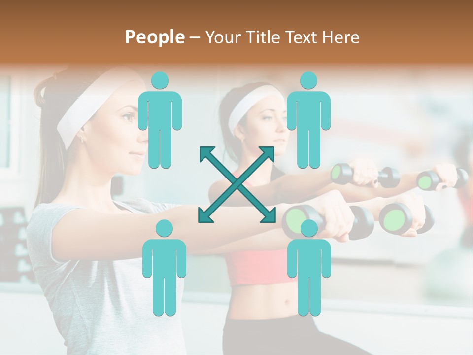 Train Muscular Muscles PowerPoint Template