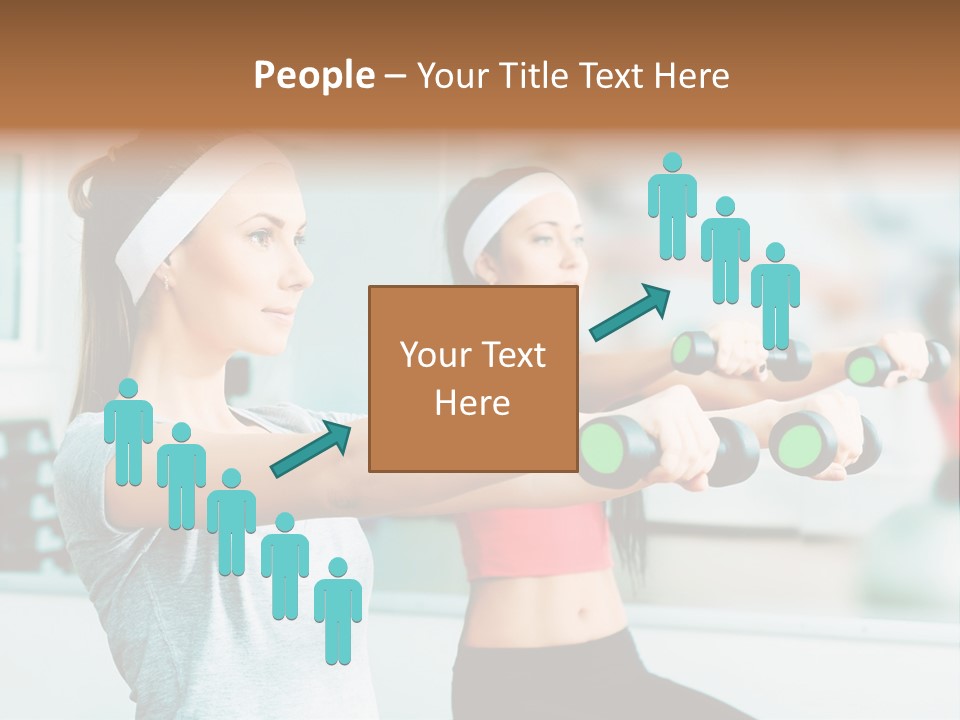 Train Muscular Muscles PowerPoint Template