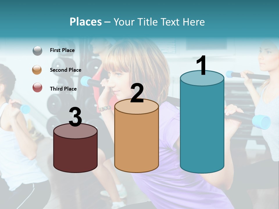 Fitness Effort People PowerPoint Template