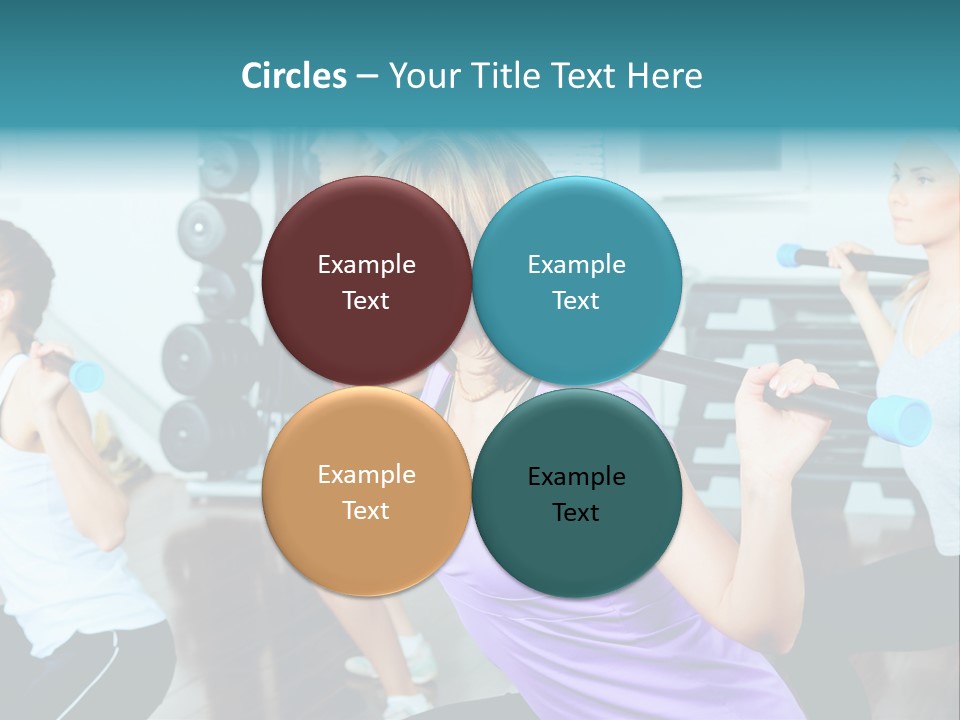 Fitness Effort People PowerPoint Template