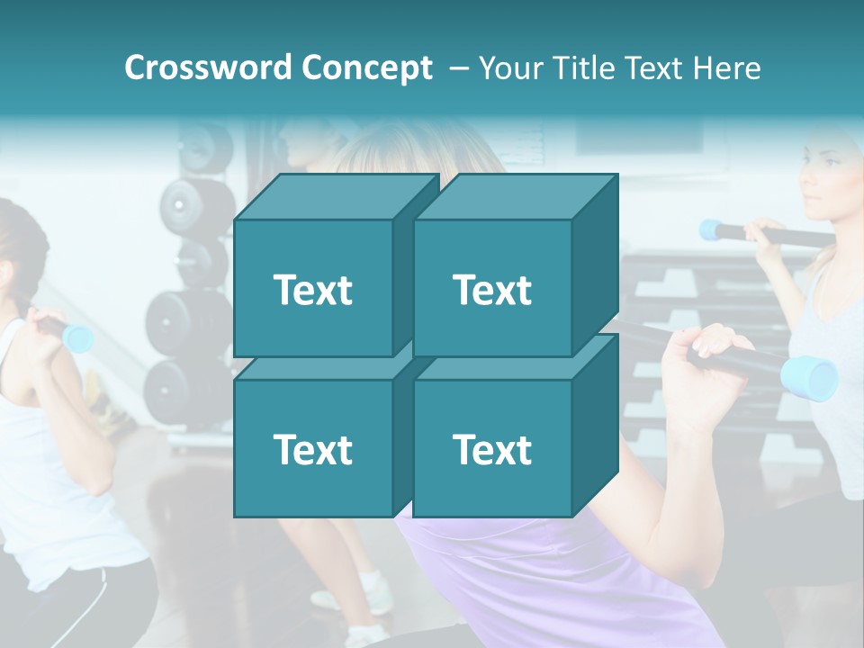 Fitness Effort People PowerPoint Template