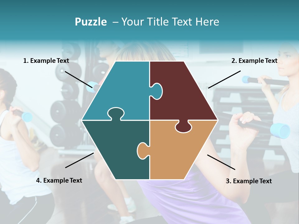 Fitness Effort People PowerPoint Template