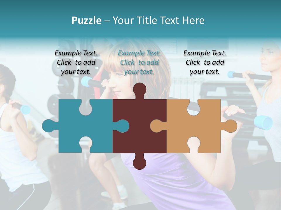 Fitness Effort People PowerPoint Template