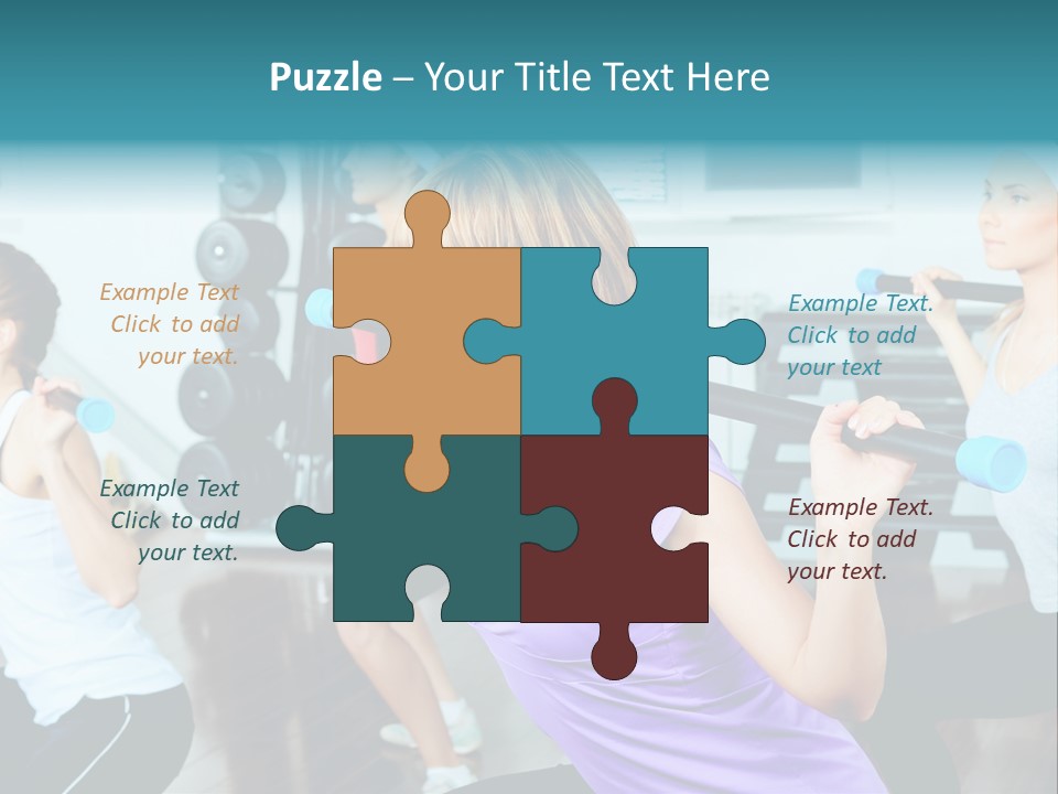 Fitness Effort People PowerPoint Template