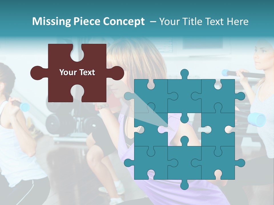 Fitness Effort People PowerPoint Template