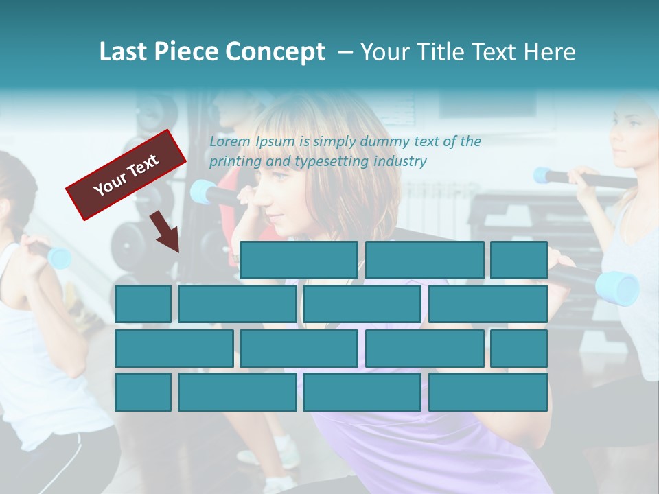 Fitness Effort People PowerPoint Template