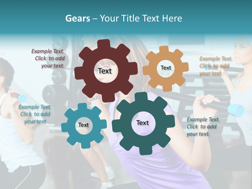 Fitness Effort People PowerPoint Template