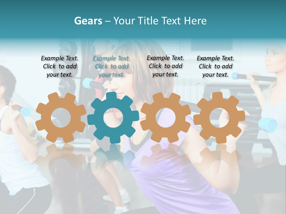 Fitness Effort People PowerPoint Template