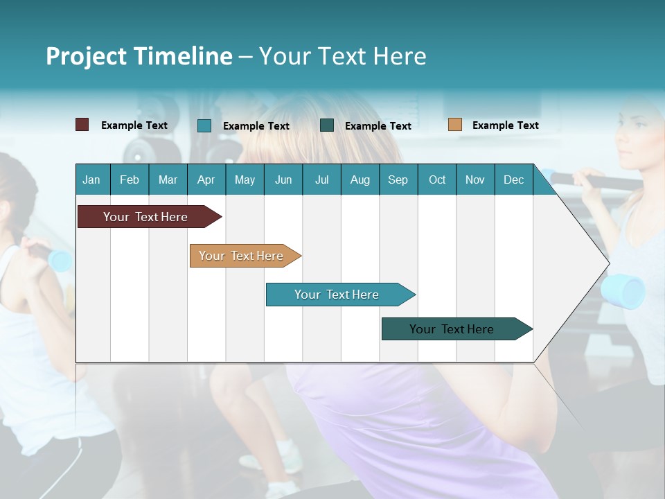 Fitness Effort People PowerPoint Template