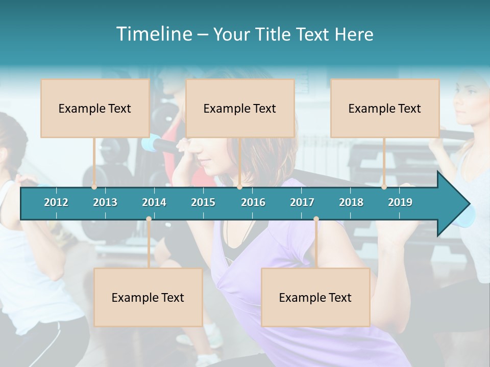 Fitness Effort People PowerPoint Template