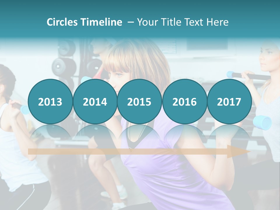 Fitness Effort People PowerPoint Template