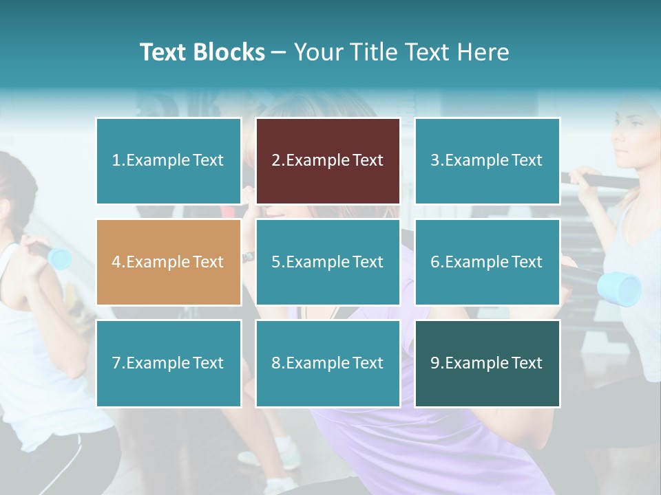 Fitness Effort People PowerPoint Template