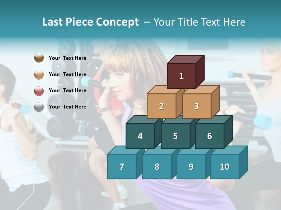 Fitness Effort People PowerPoint Template