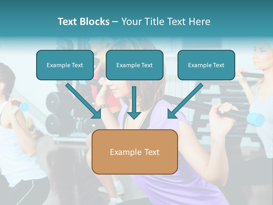 Fitness Effort People PowerPoint Template