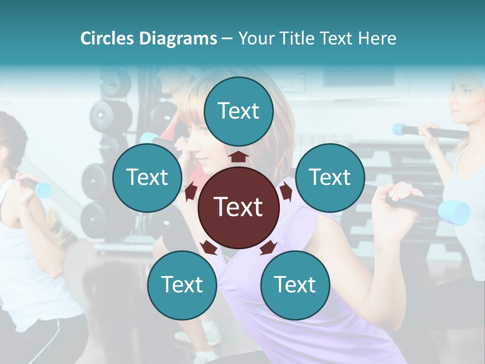 Fitness Effort People PowerPoint Template